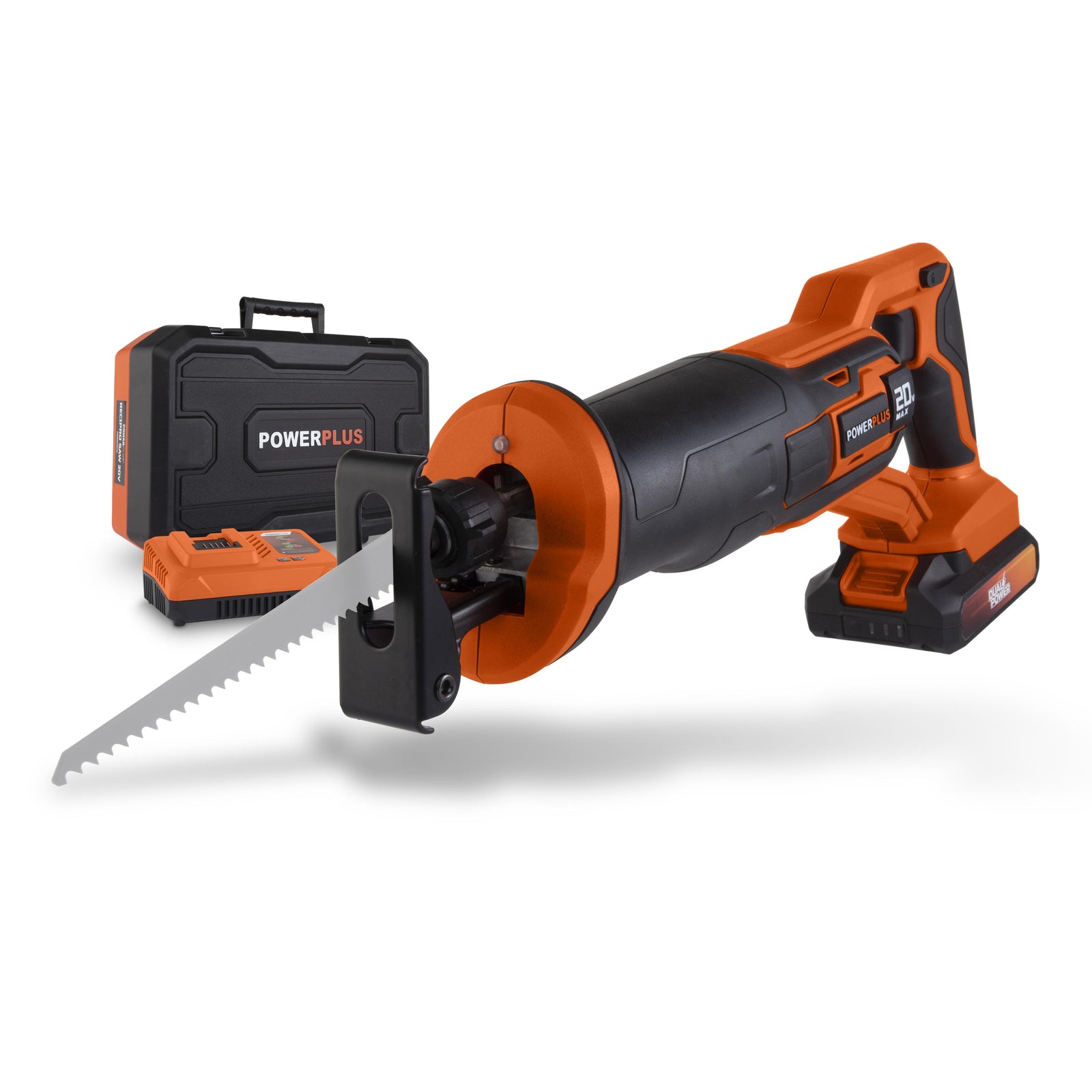 Bajonetsav 20V i kuffert med batteri 20V