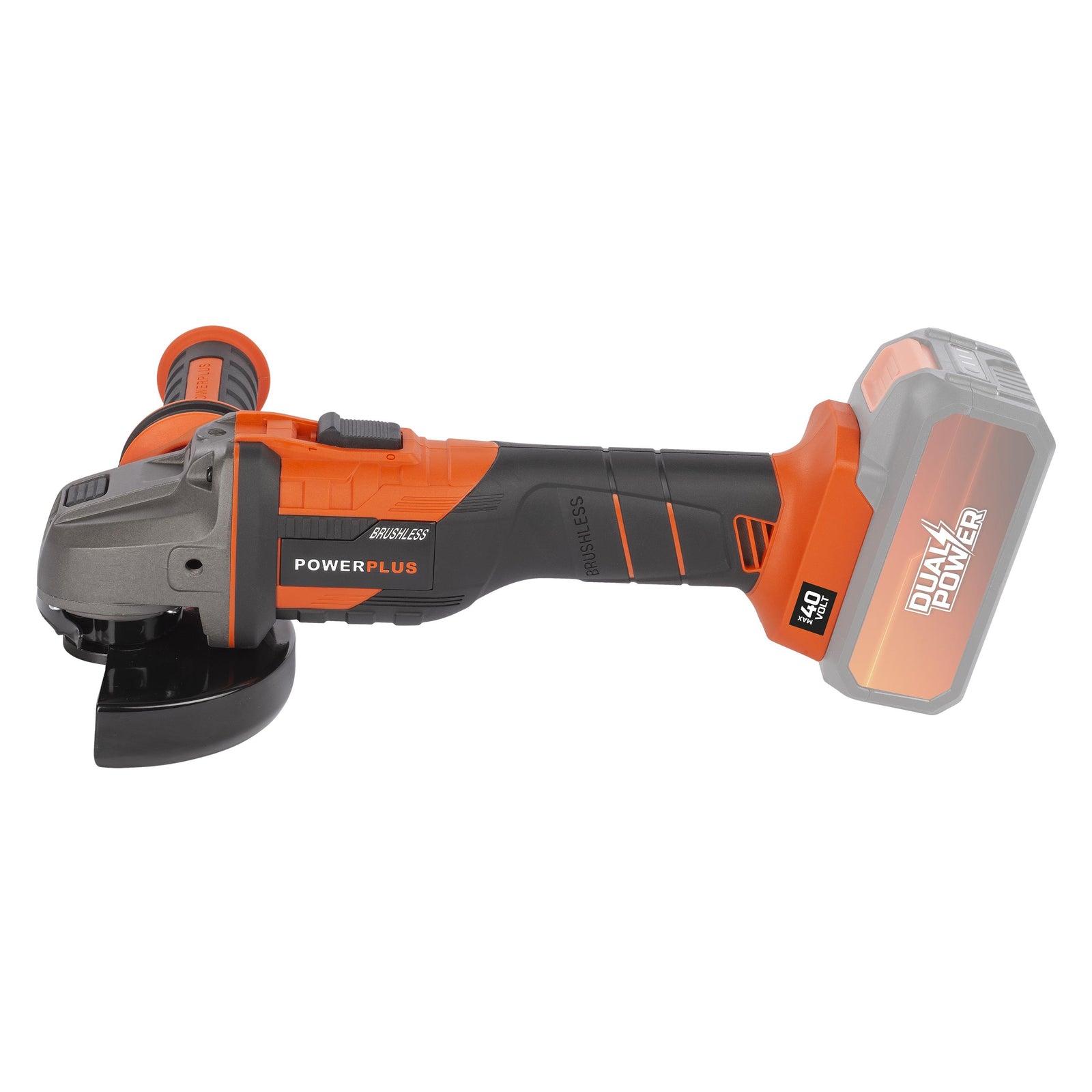 Vinkelsliber 125 mm 40 V (Uden batteri)