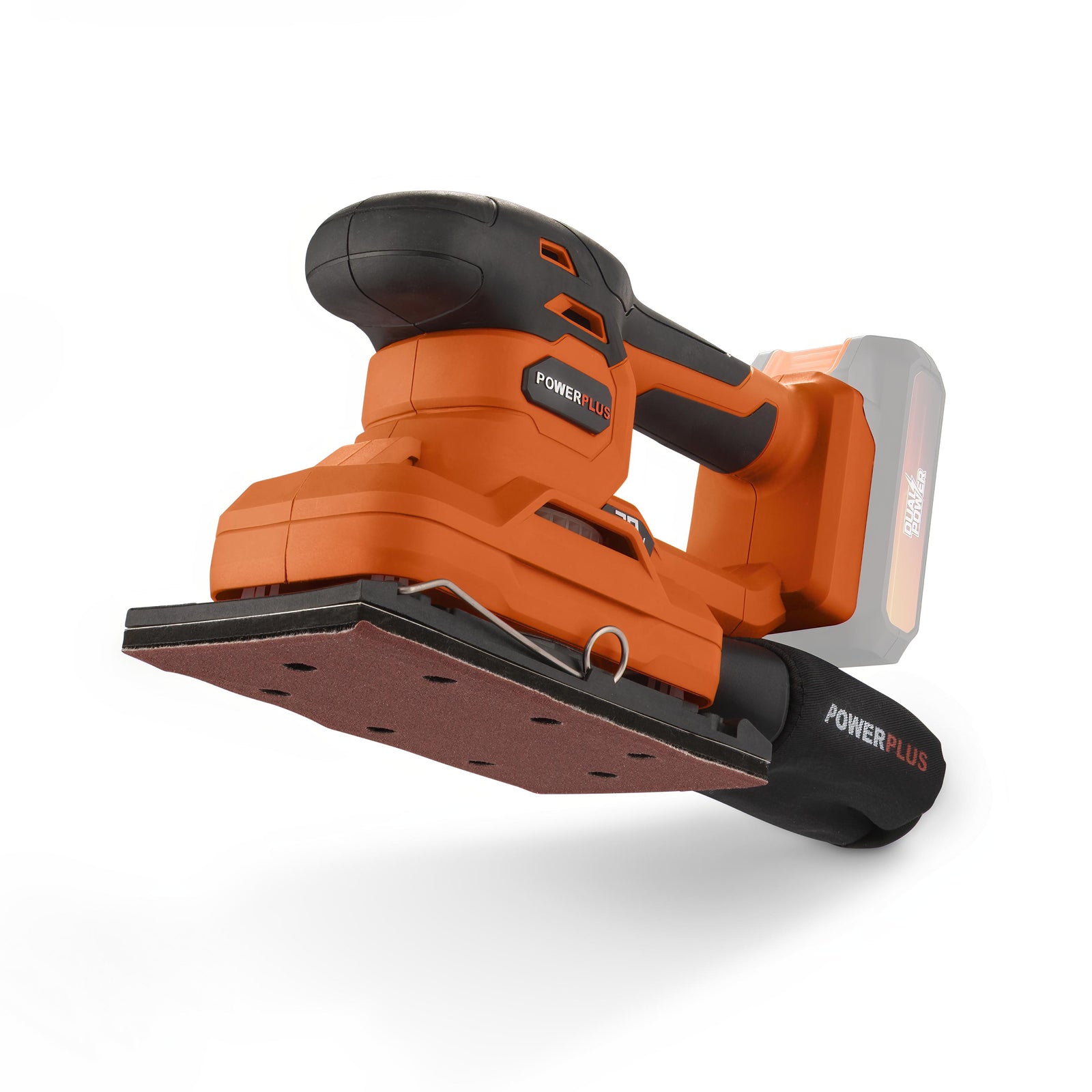 Rystepudser 187x90 mm 20 V (Uden batteri)