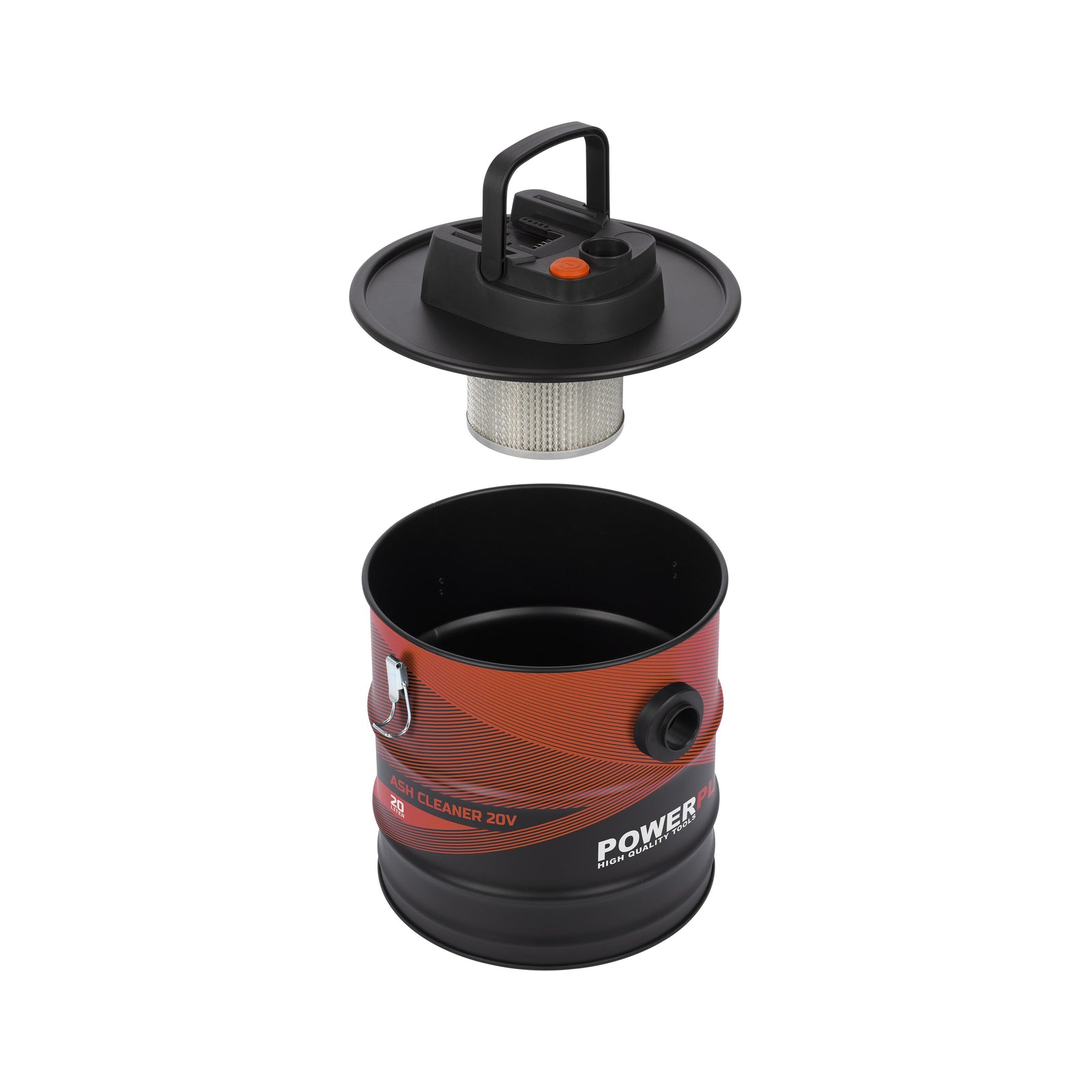 Askesuger 20 liter uden batteri og oplader