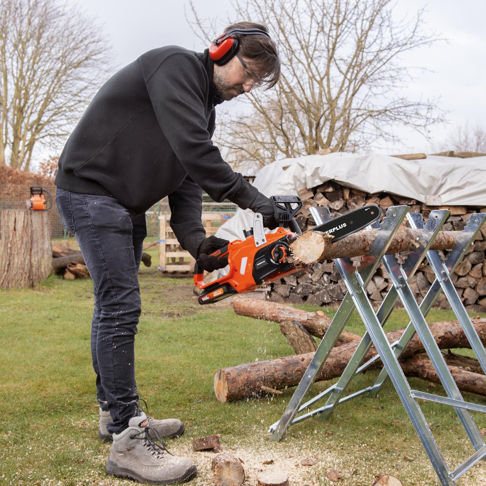 Kædesav 300 mm sværd UDEN batteri