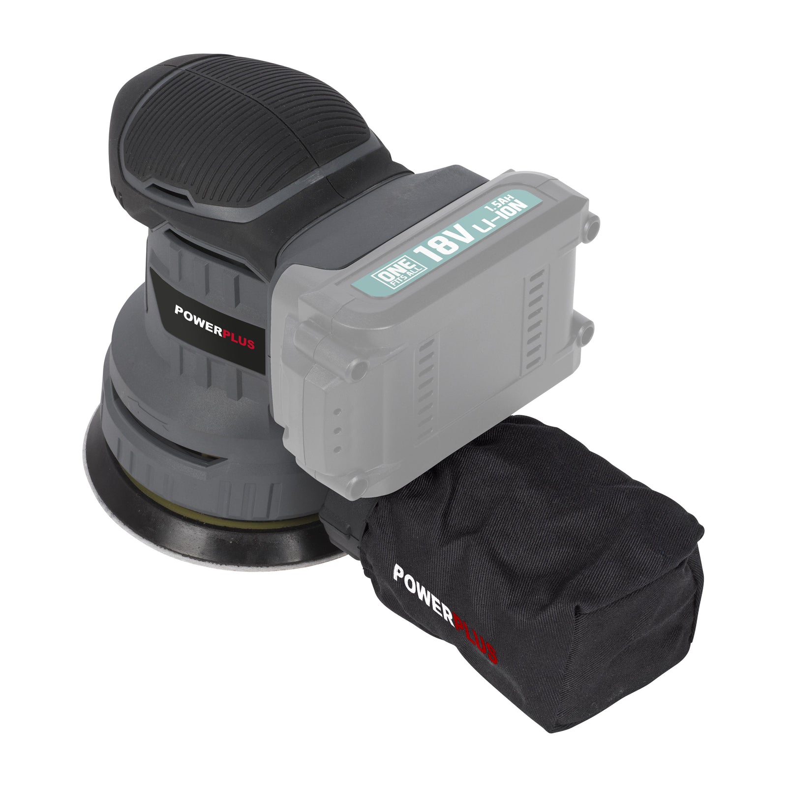 Akku Excentersliber 18 Volt LI-ION (Uden batteri)