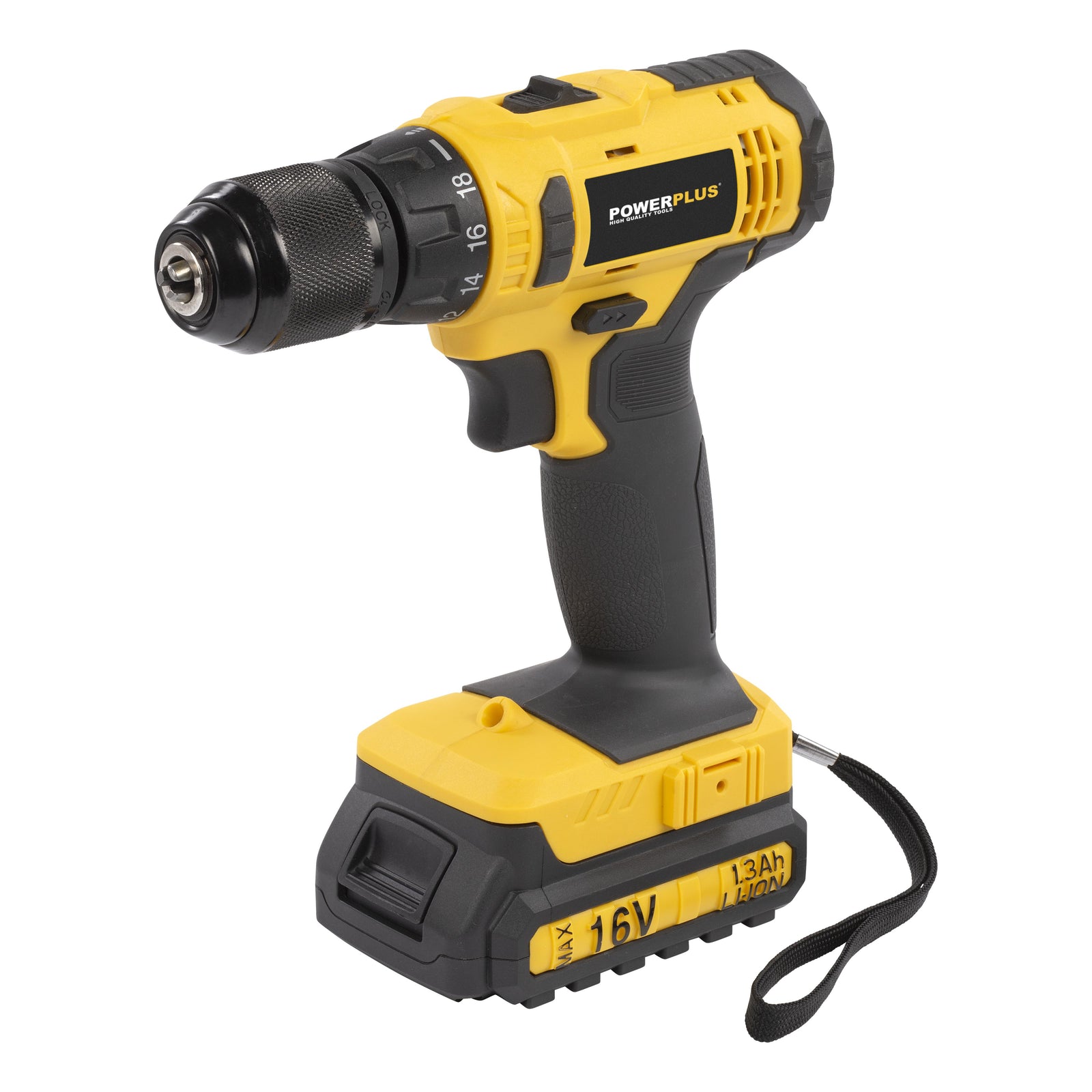 Skruemaskine 16 Volt + 2 batterier