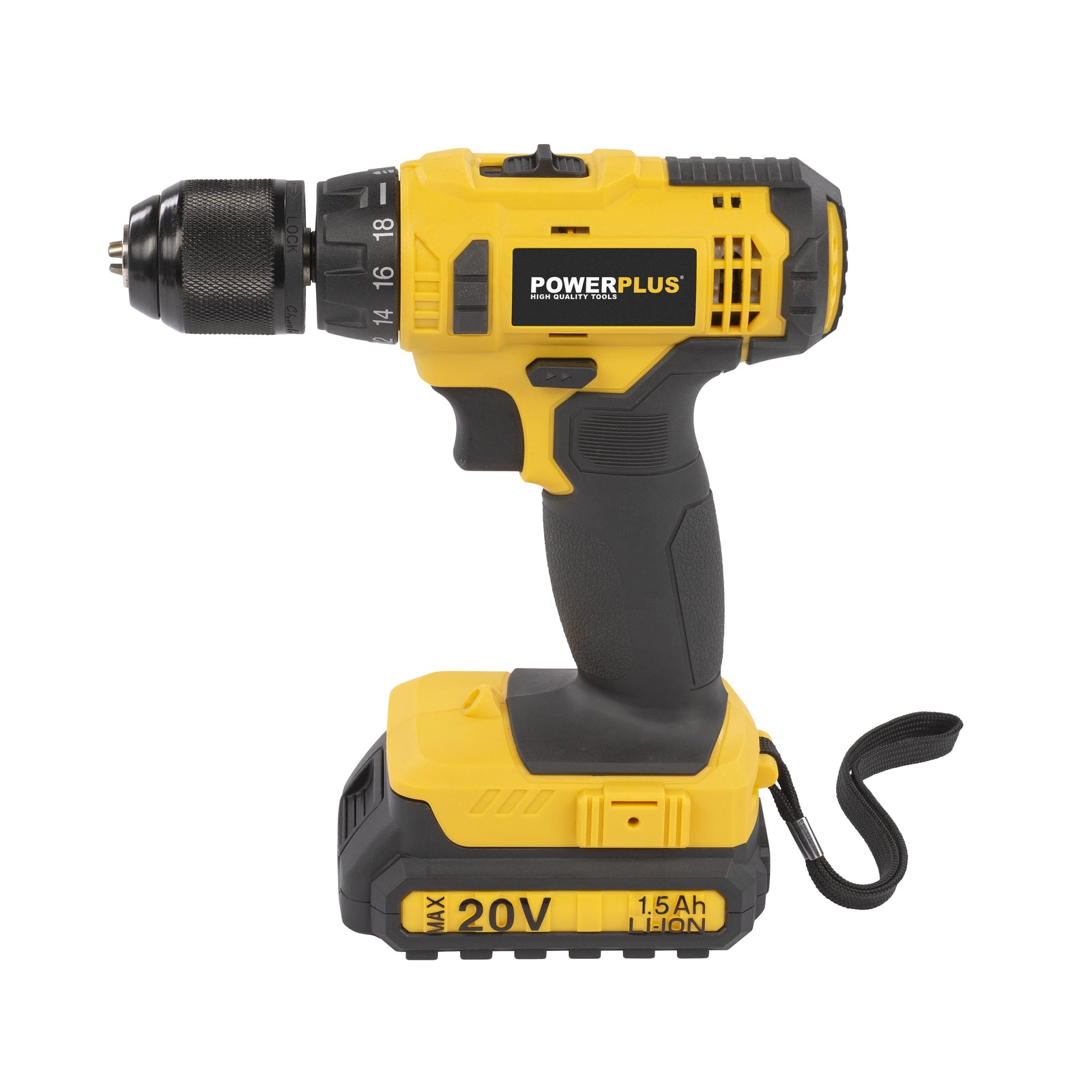 Skruemaskine 20 Volt + 2 batterier