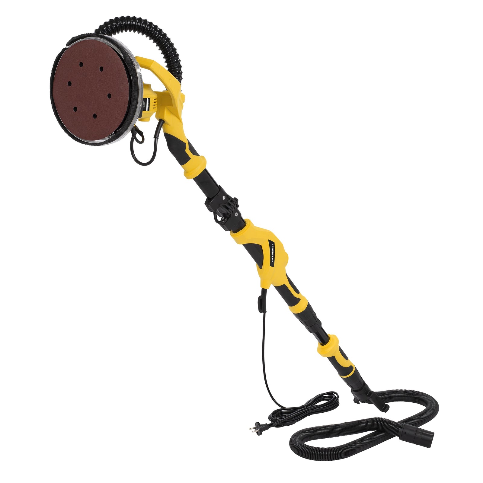 Girafsliber 1050 W Ø225 mm med LED-ring og forlængerrør