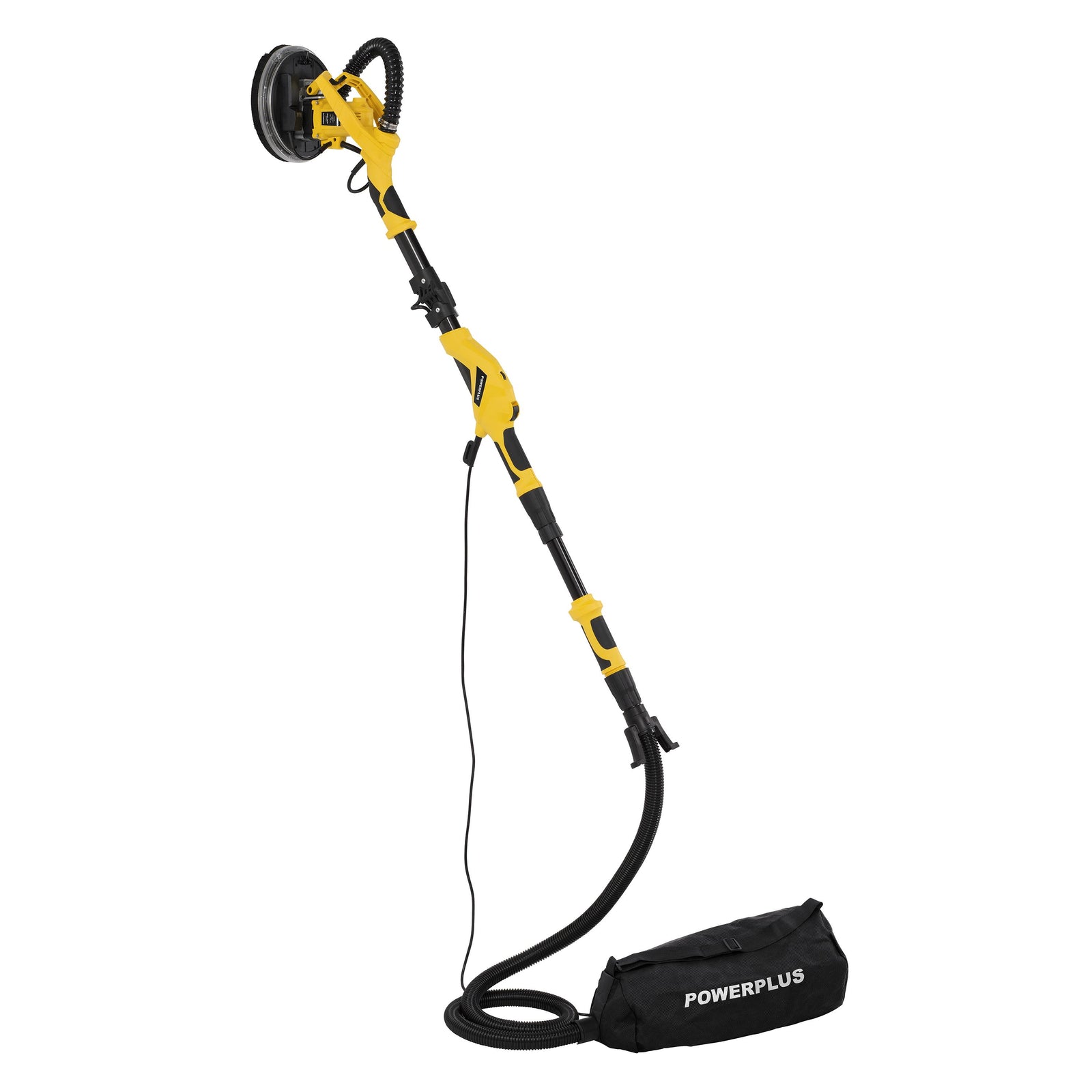 Girafsliber 1050 W Ø225 mm med LED-ring og forlængerrør