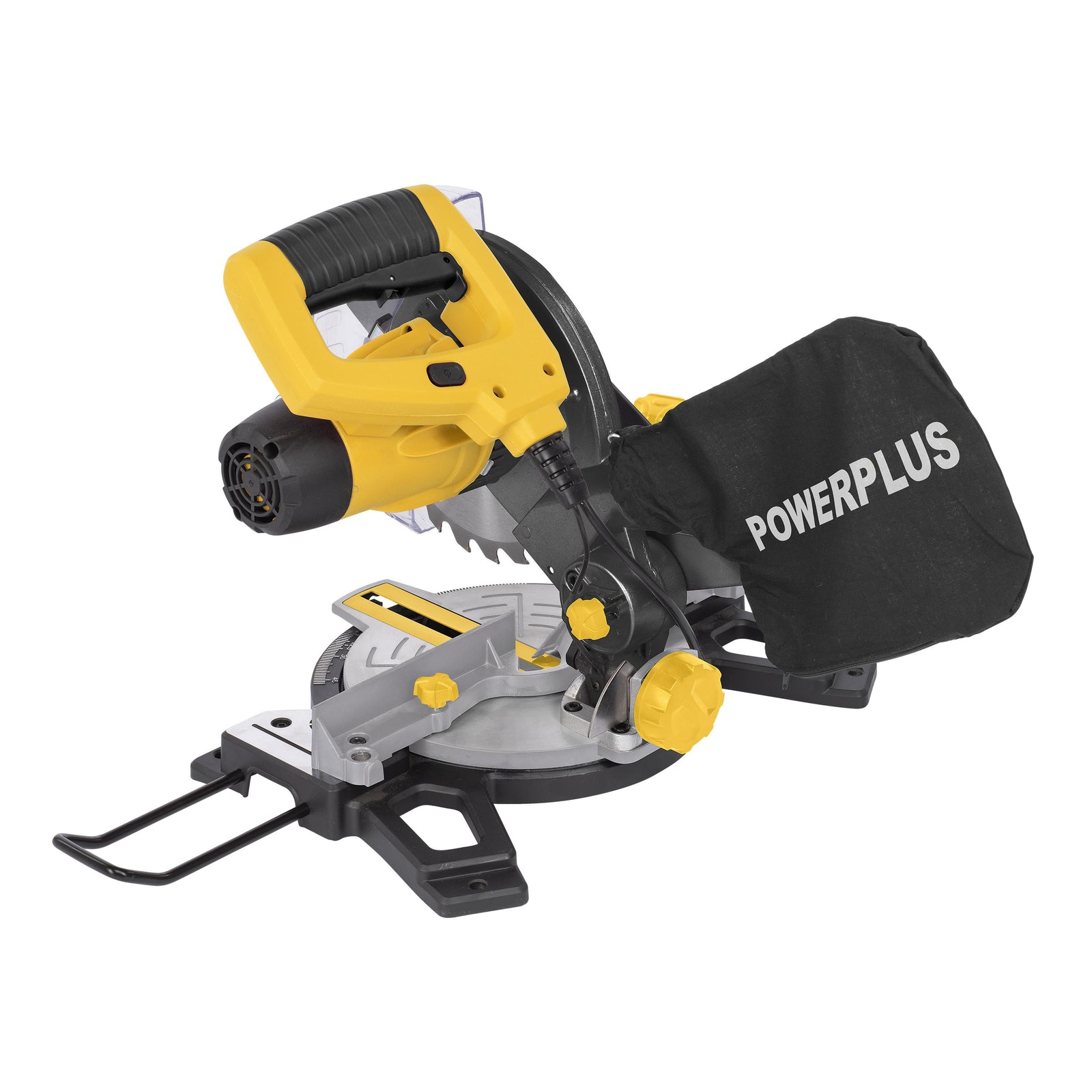 Kap- og geringssav 1500 W med klinge Ø210 mm og laser