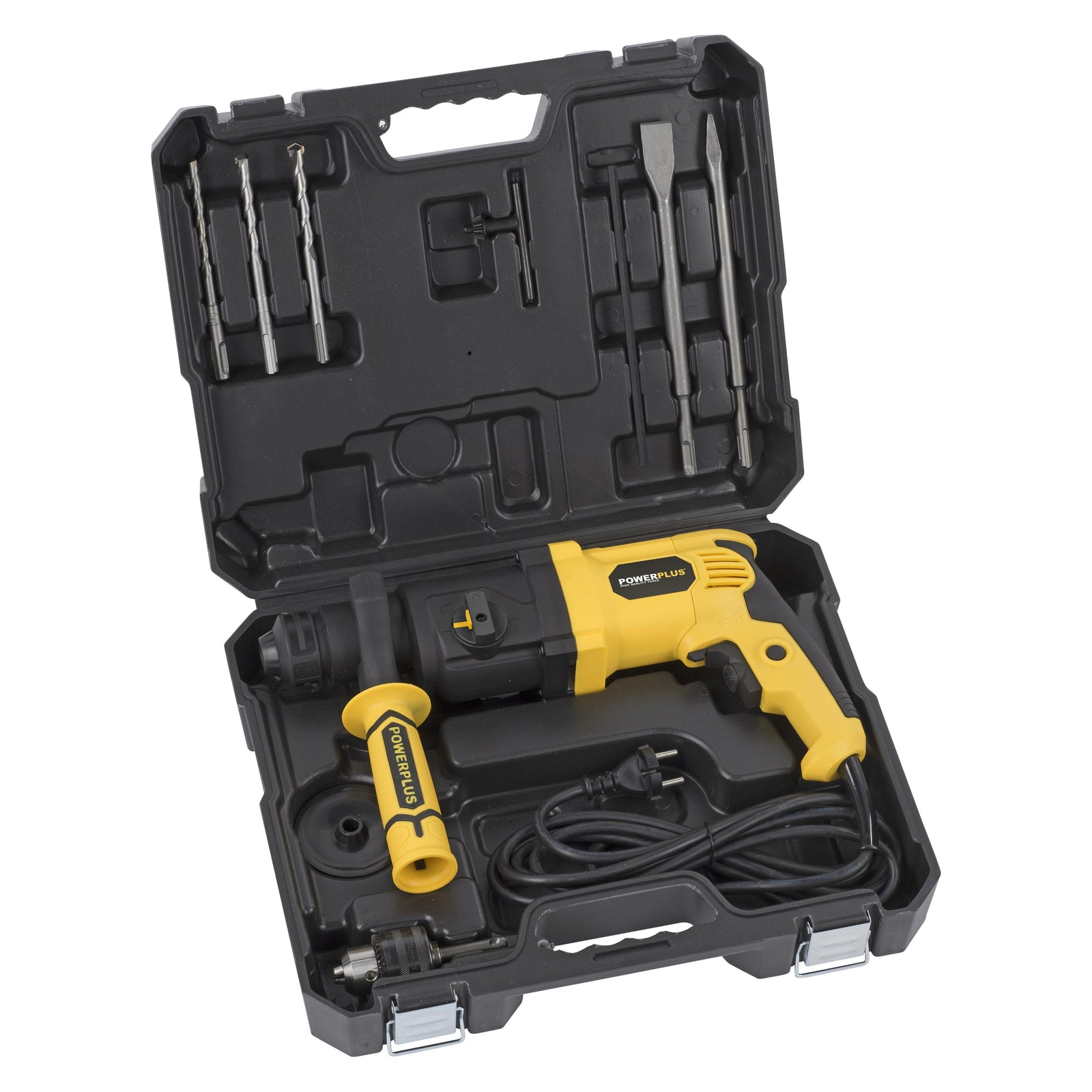 Borehammer 750 watt med SDS bor og mejsler
