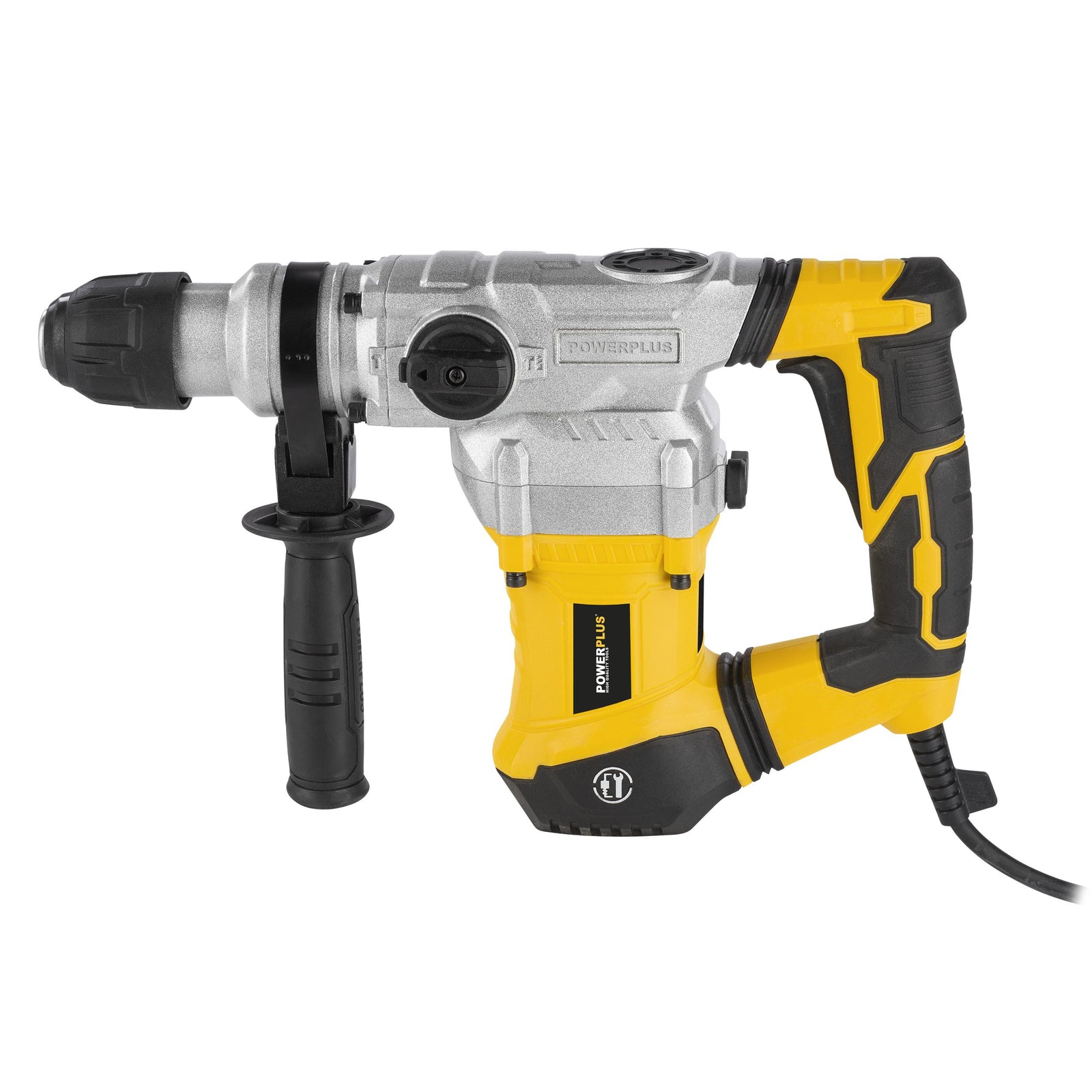 Borehammer 1200 W i kuffert med tilbehør