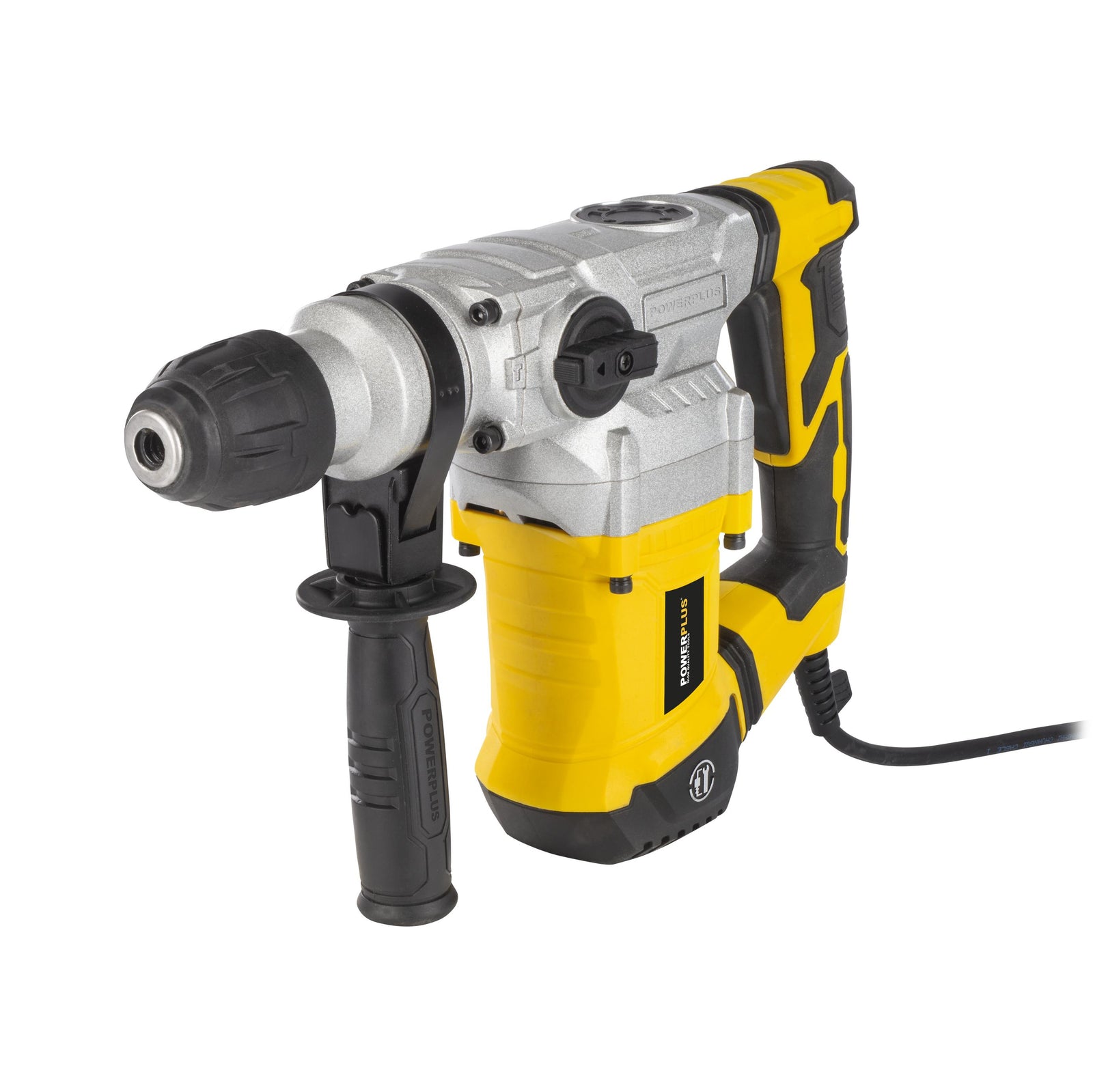 Borehammer 1200 W i kuffert med tilbehør