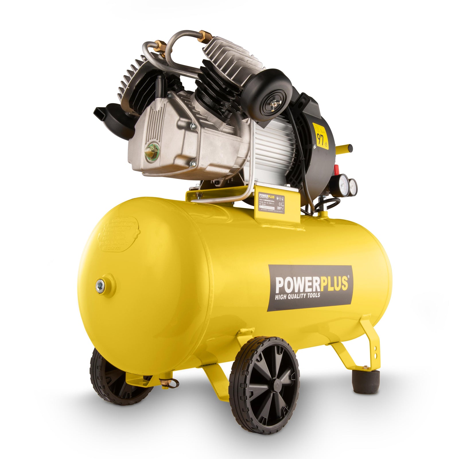 Kompressor 3 hk, 50 liter - oliesmurt