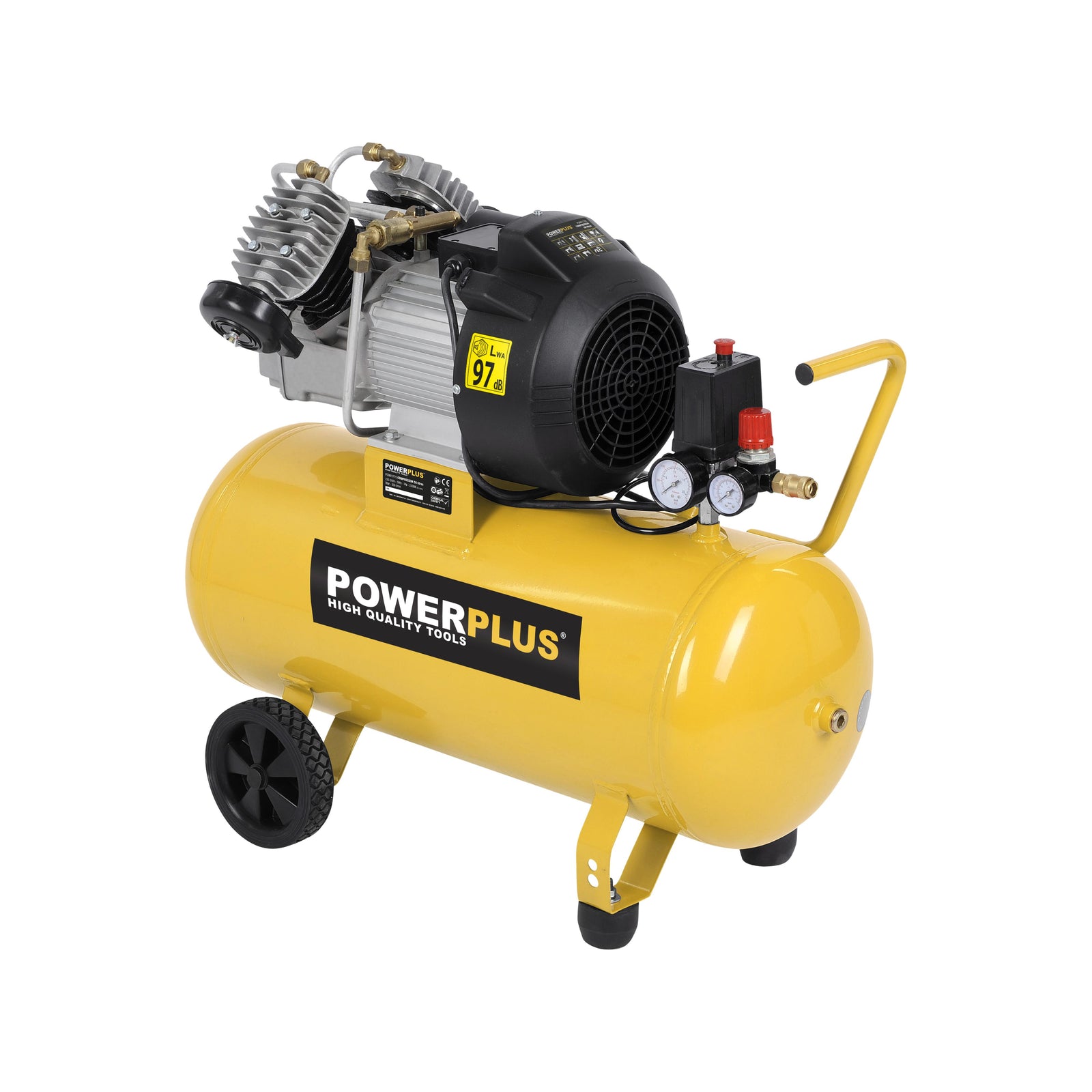 Kompressor 3 hk, 50 liter - oliesmurt