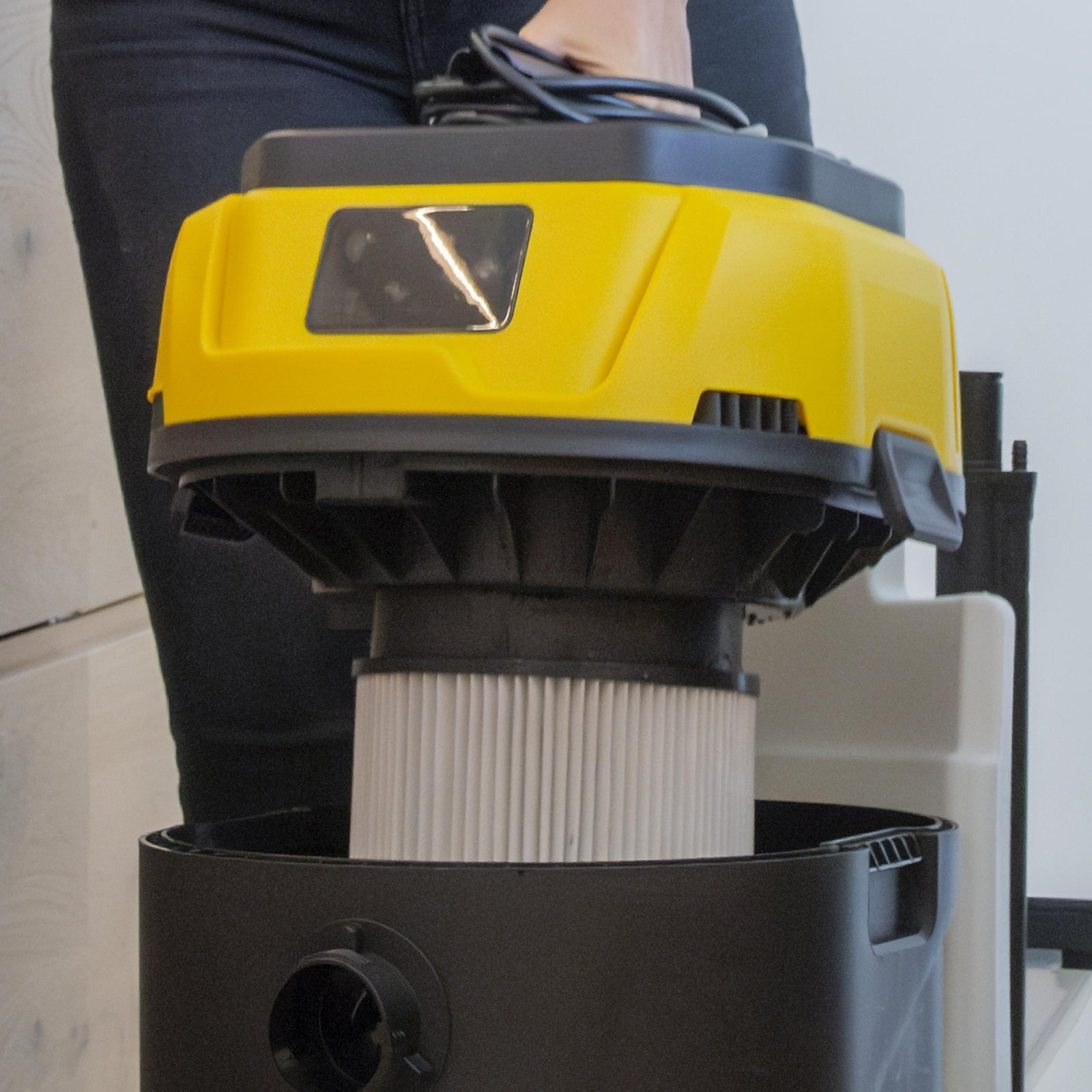 Dampsuger våd/tør 2.600 W med 35 l beholder