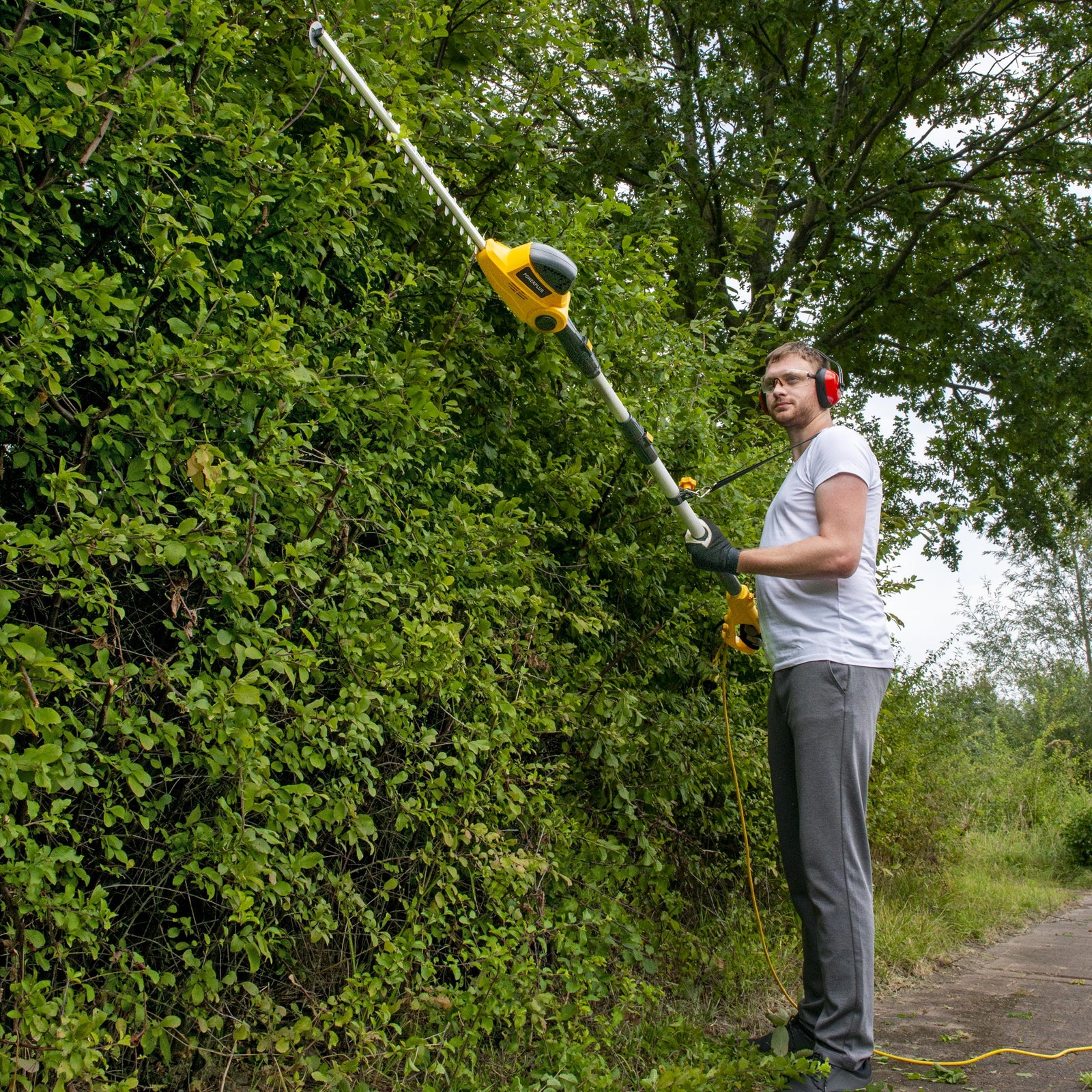 Hækkeklipper 550 watt med teleskop
