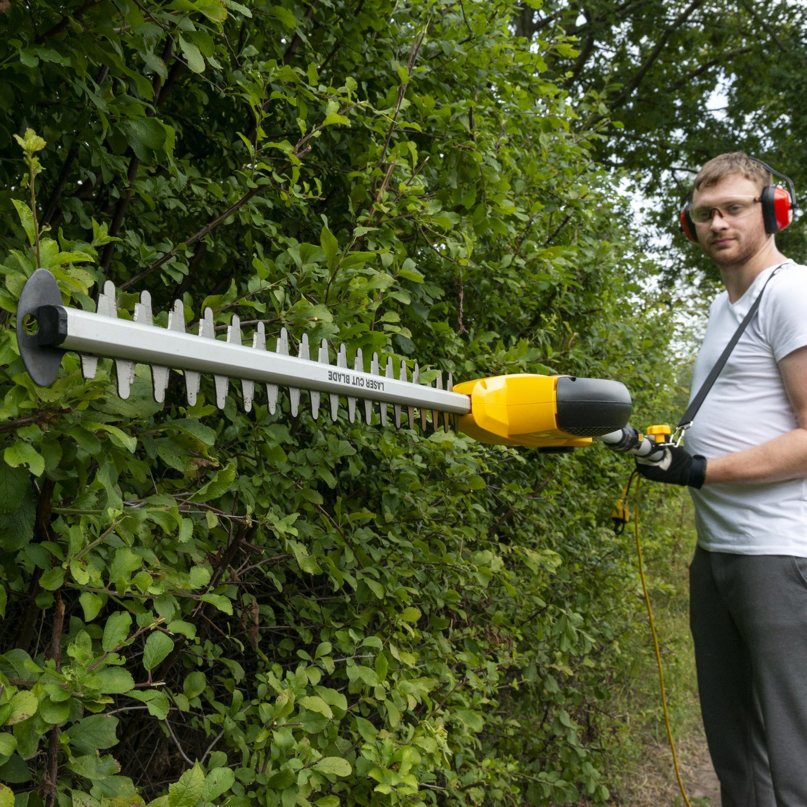 Hækkeklipper 550 watt med teleskop