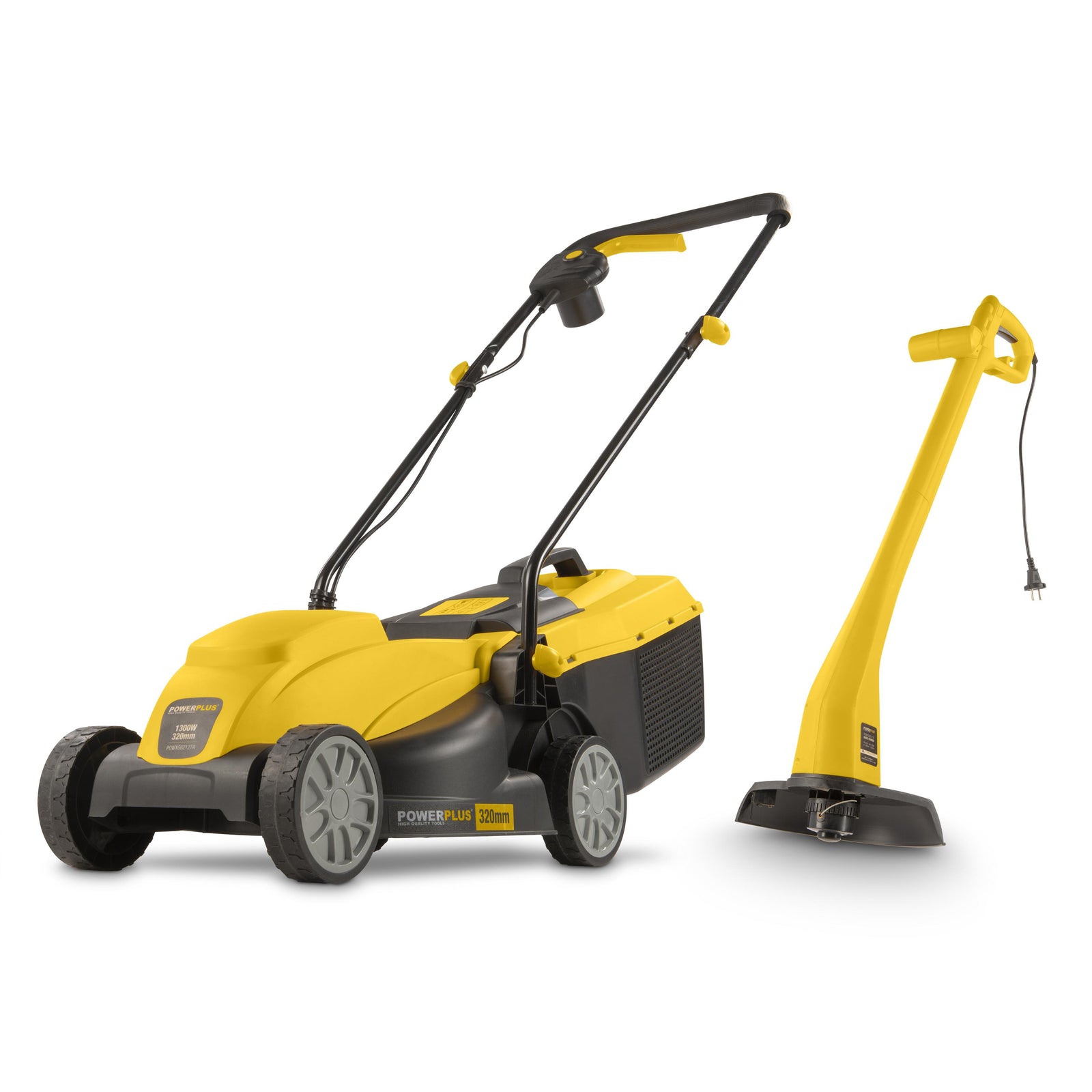 Plæneklipper 1300W 320mm + Trimmer 250W