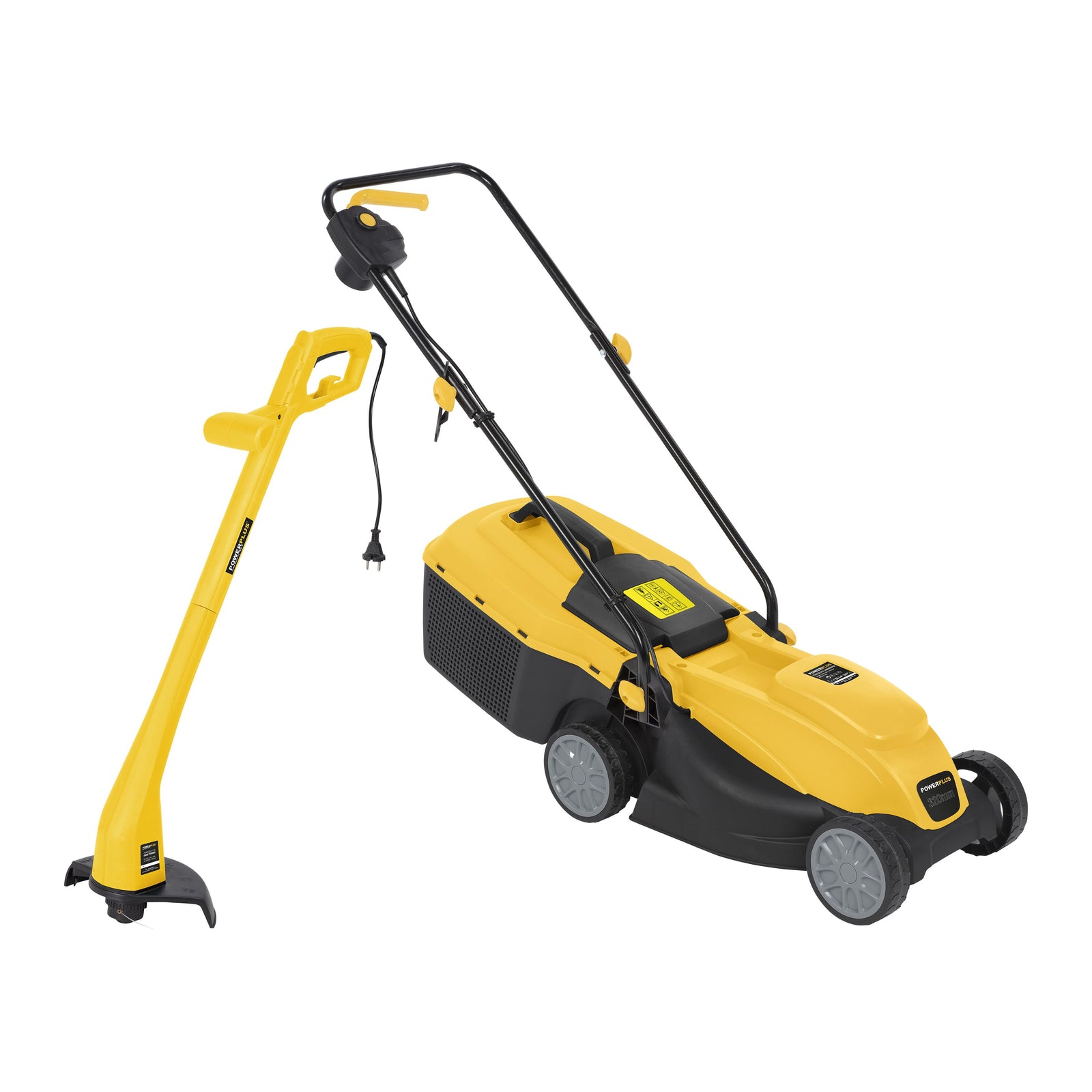 Plæneklipper 1300W 320mm + Trimmer 250W