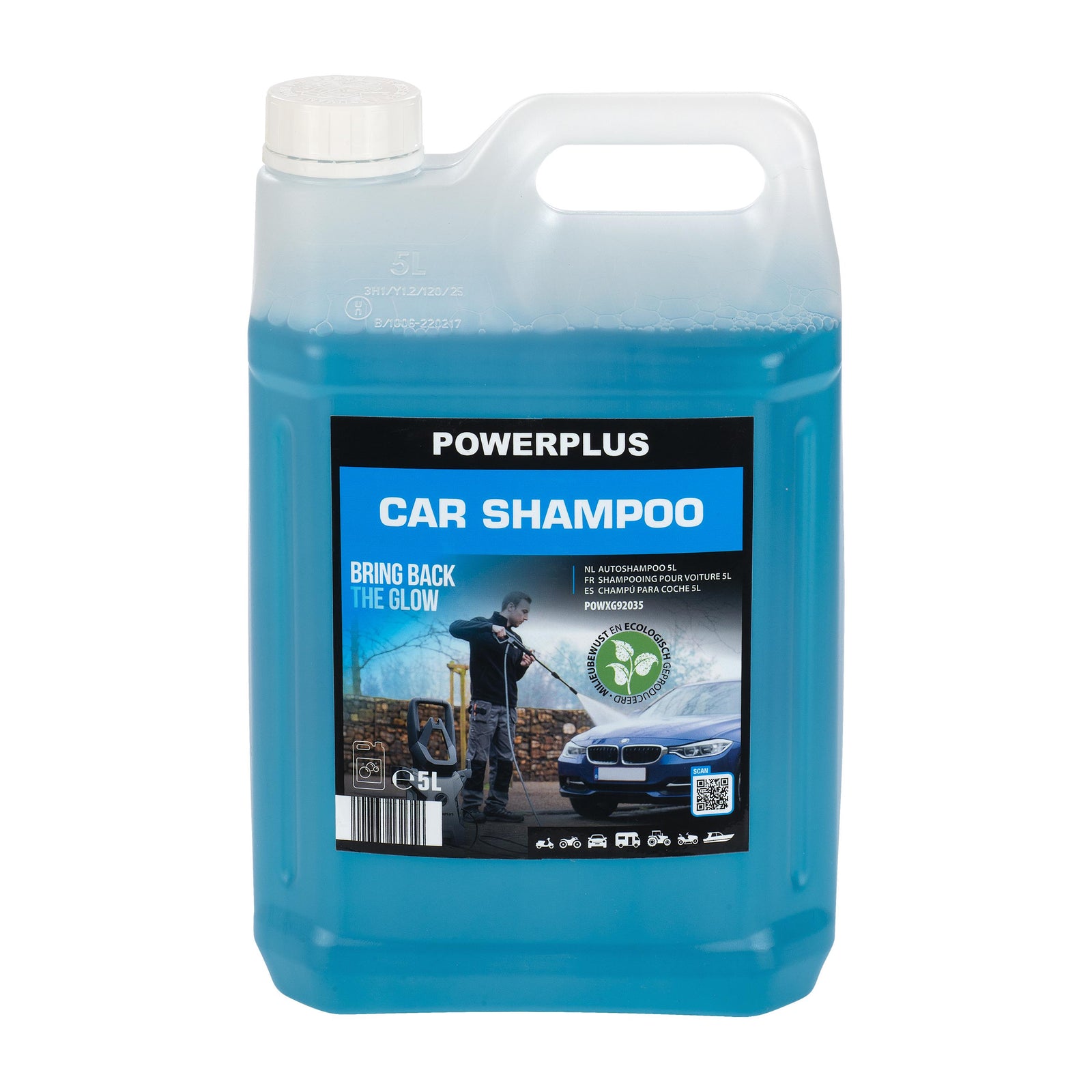 Bilshampoo til højtryksrenser – 5 liter