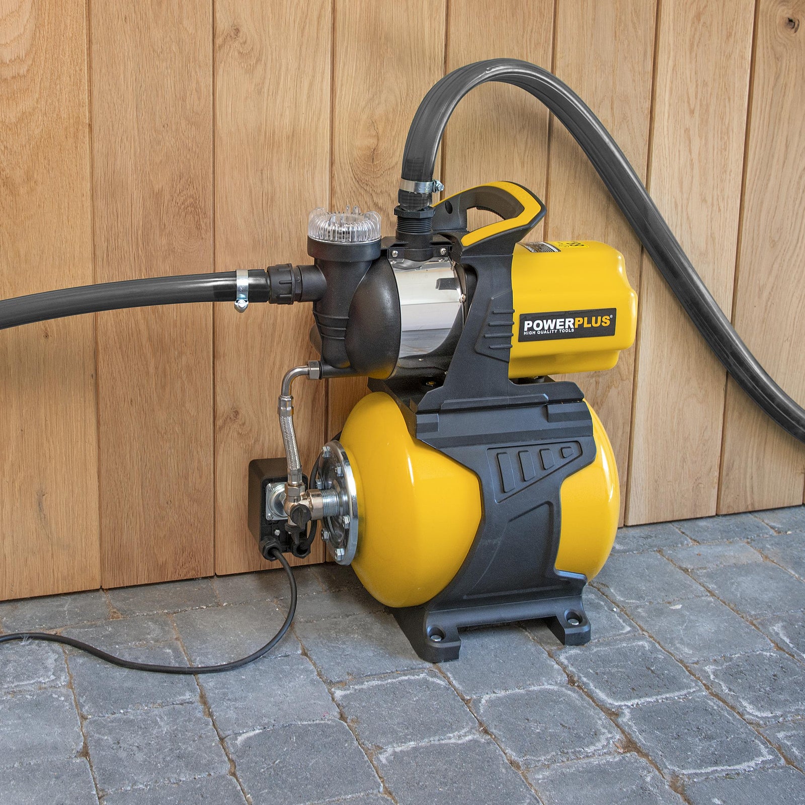 Husvandværk1000 watt, tryktank 19 liter