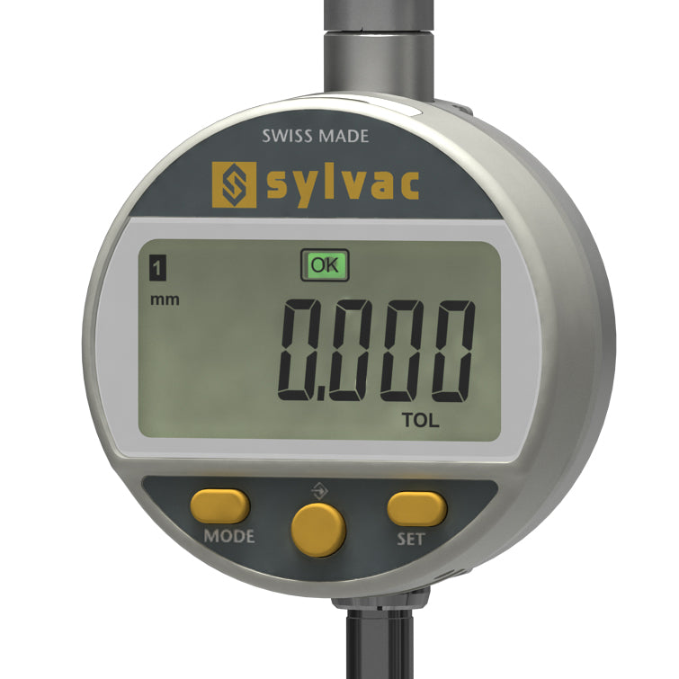 Digitalt måleur S_DIAL WORK ADVANCED 12,5 × 0,001 mm IP67