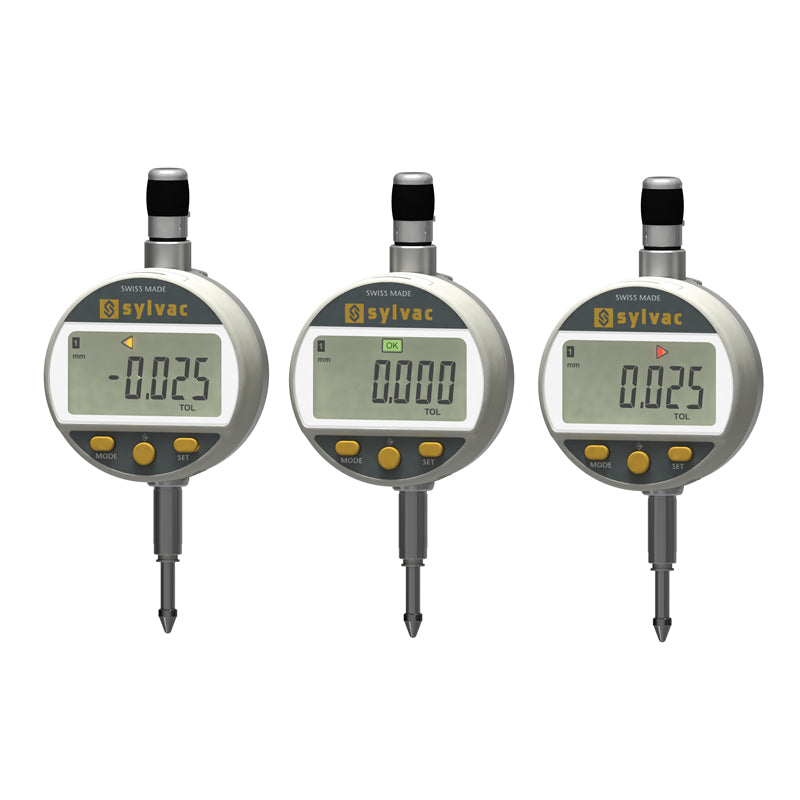 Digitalt måleur S_DIAL WORK ADVANCED 25 × 0,001 mm IP54