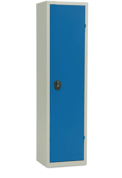 MS-1 materialeskab med enkeltdør og 4 hylder, B 475 mm