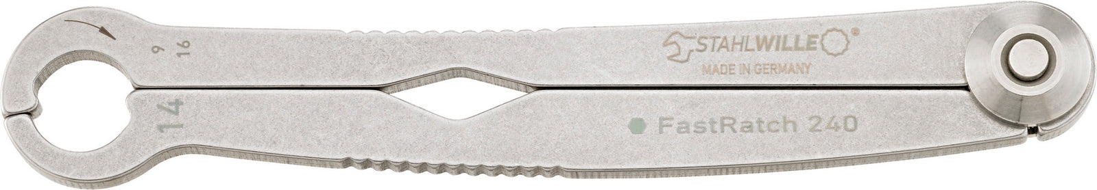FastRatch 240 åben ringskraldenøgle 14 mm (9/16")