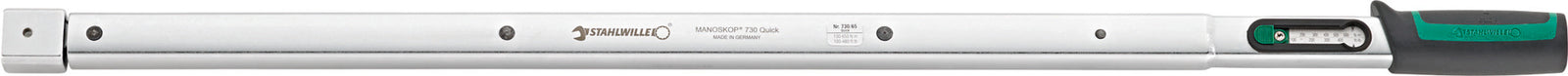 MANOSKOP 730/65 Quick momentnøgle 130–650 Nm, indstik 14 × 18 mm