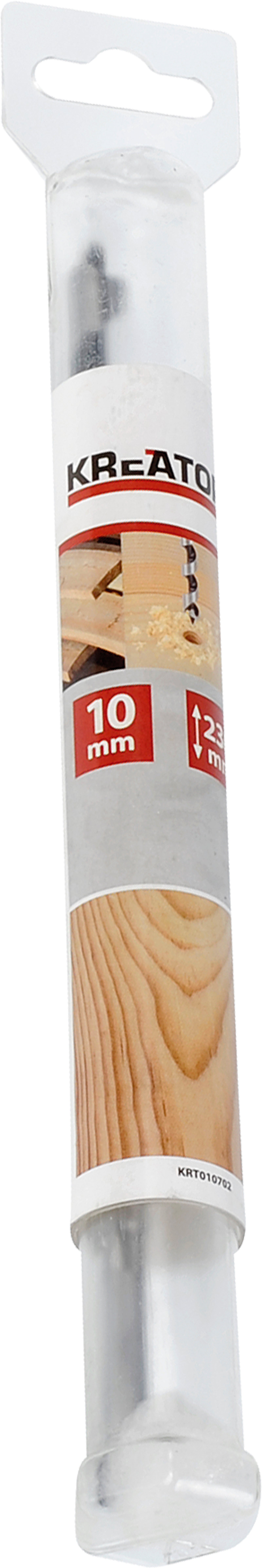 Sneglebor Ø 10 × 230 mm med sekskantskaft