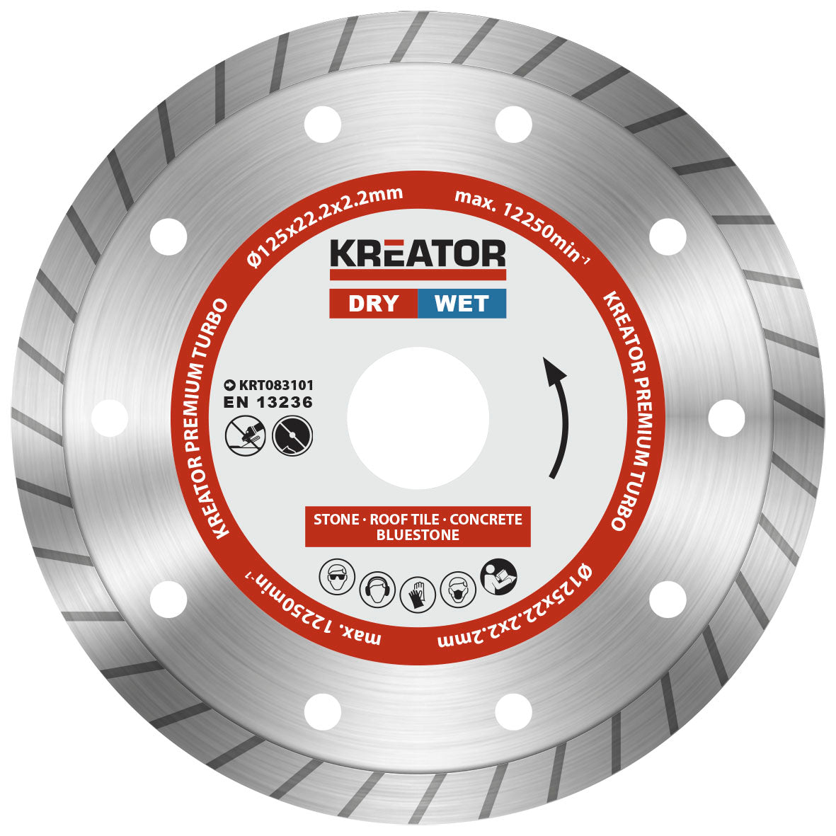 Diamant skæreskive 125 mm PREMIUM