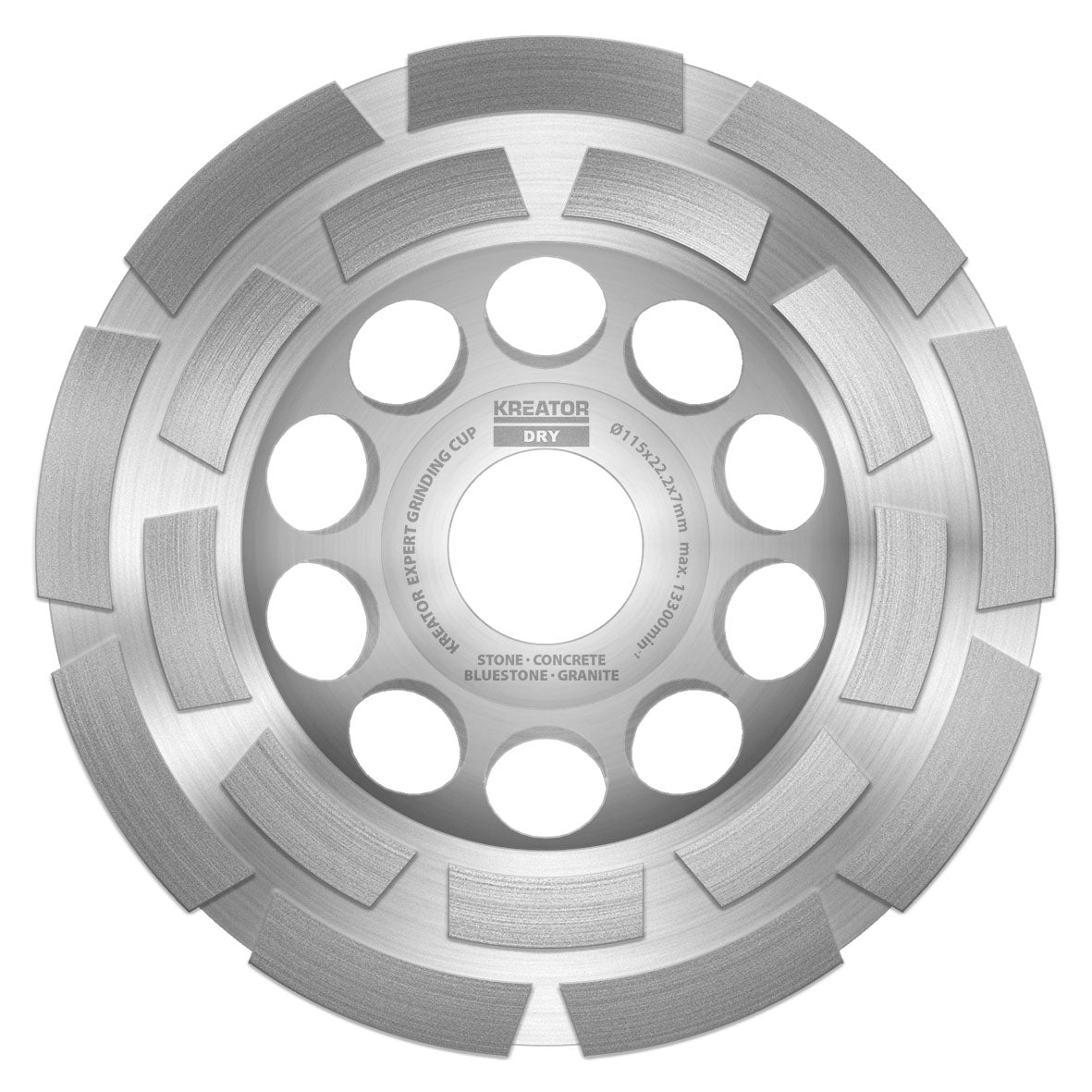 Diamant slibekop 115 x 7 mm EXPERT TURBO