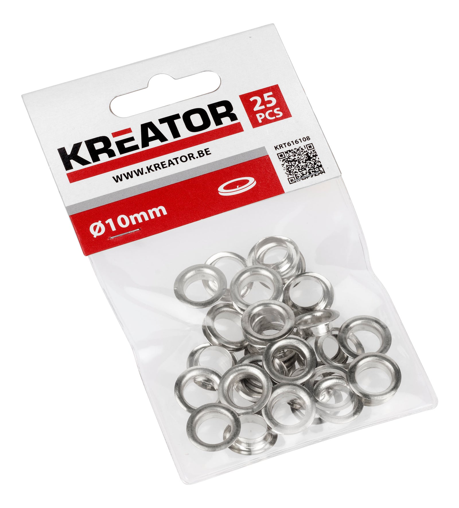 Presenningsøjer 10 mm 25 stk
