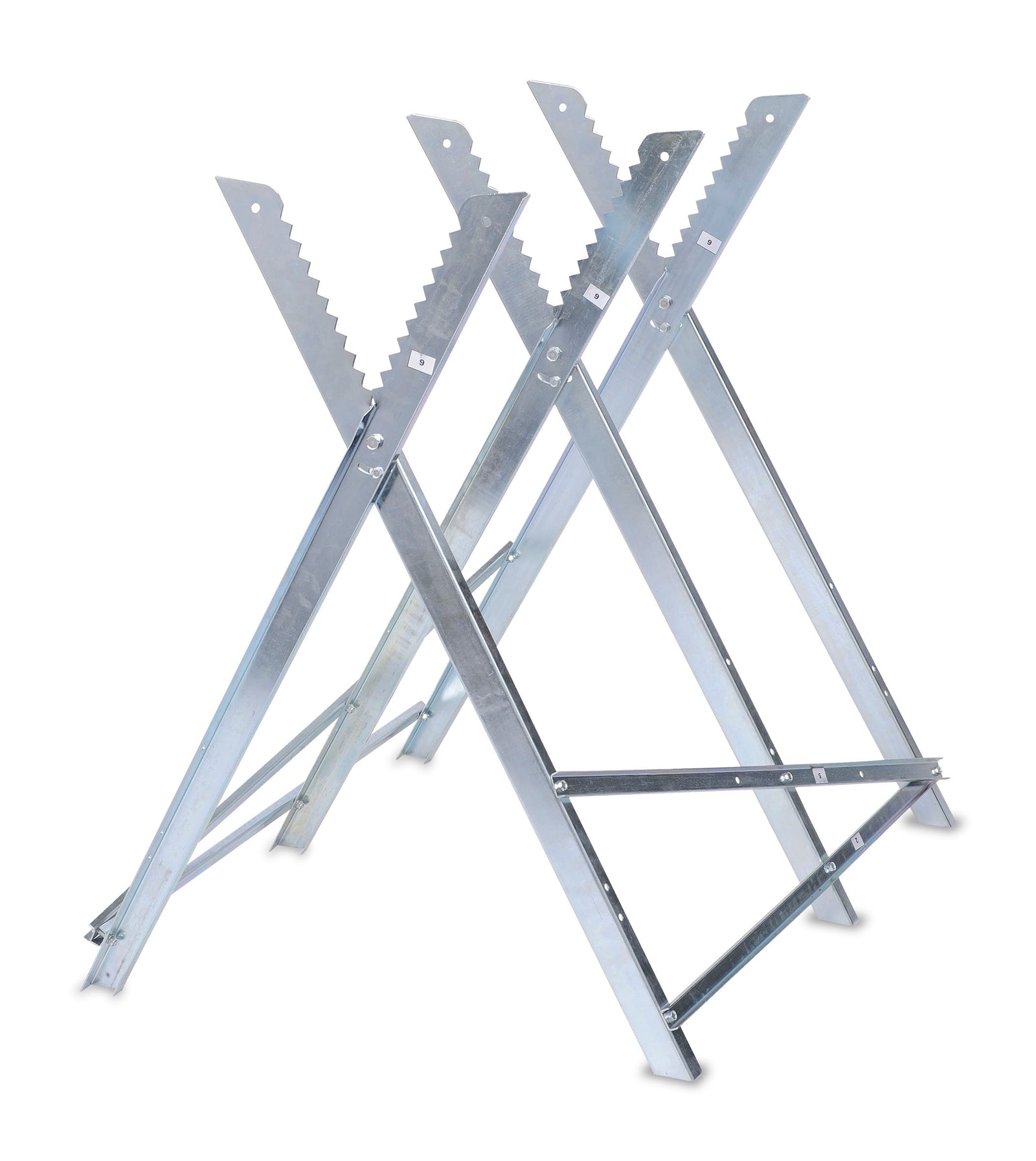Savbuk i metal, sammenklappelig, 150 kg