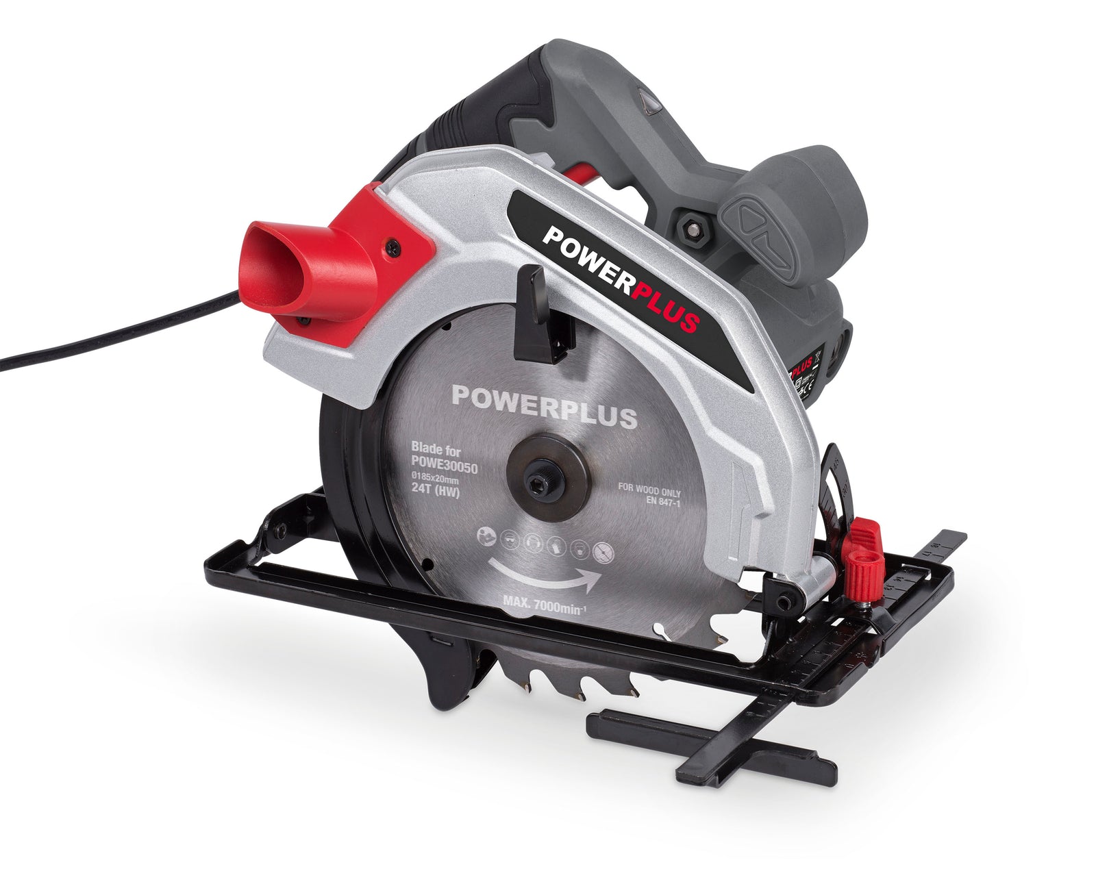 Rundsav 1200 W med klinge Ø185 mm