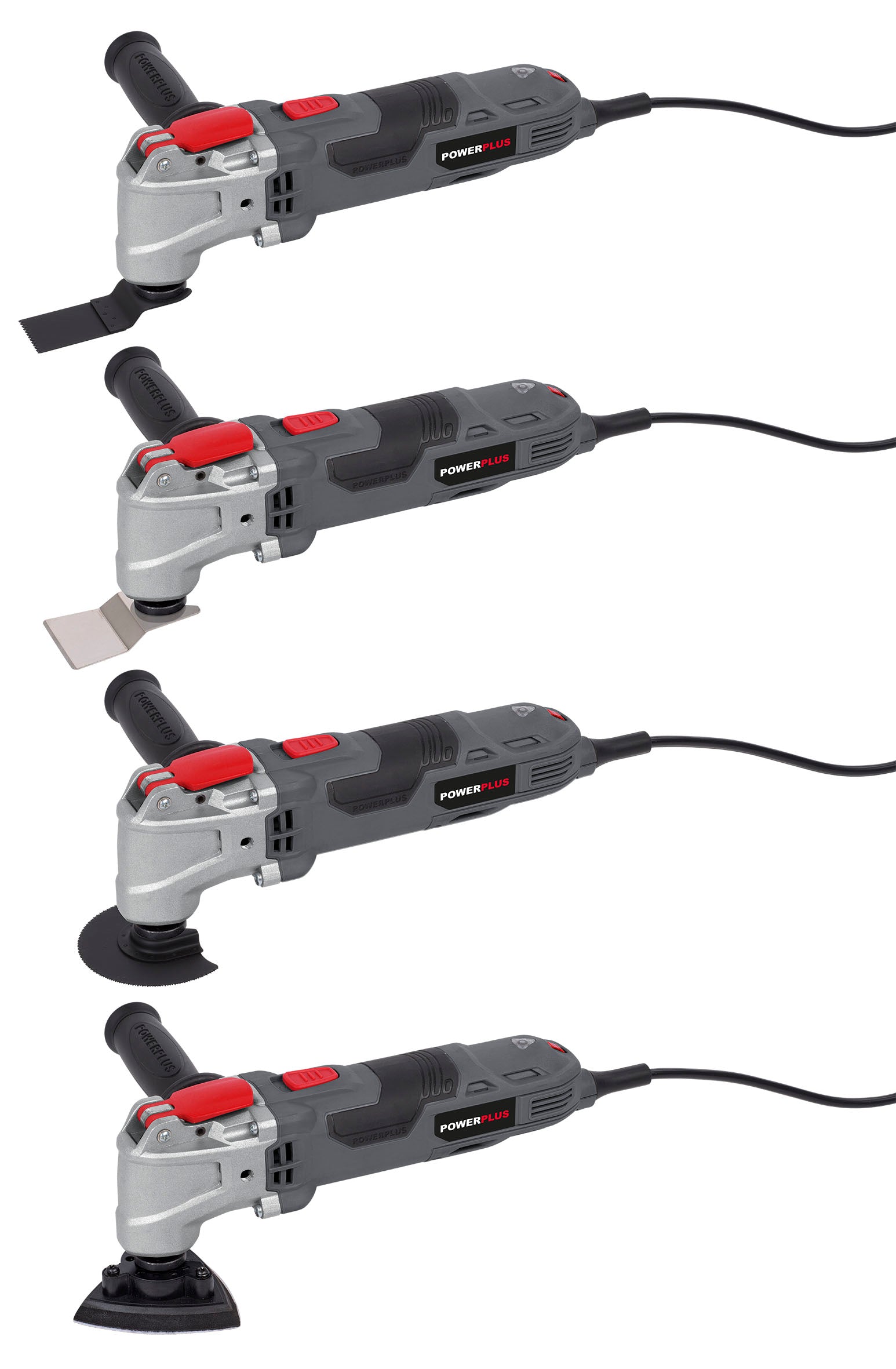 Multisliber 300 watt med tilbehør
