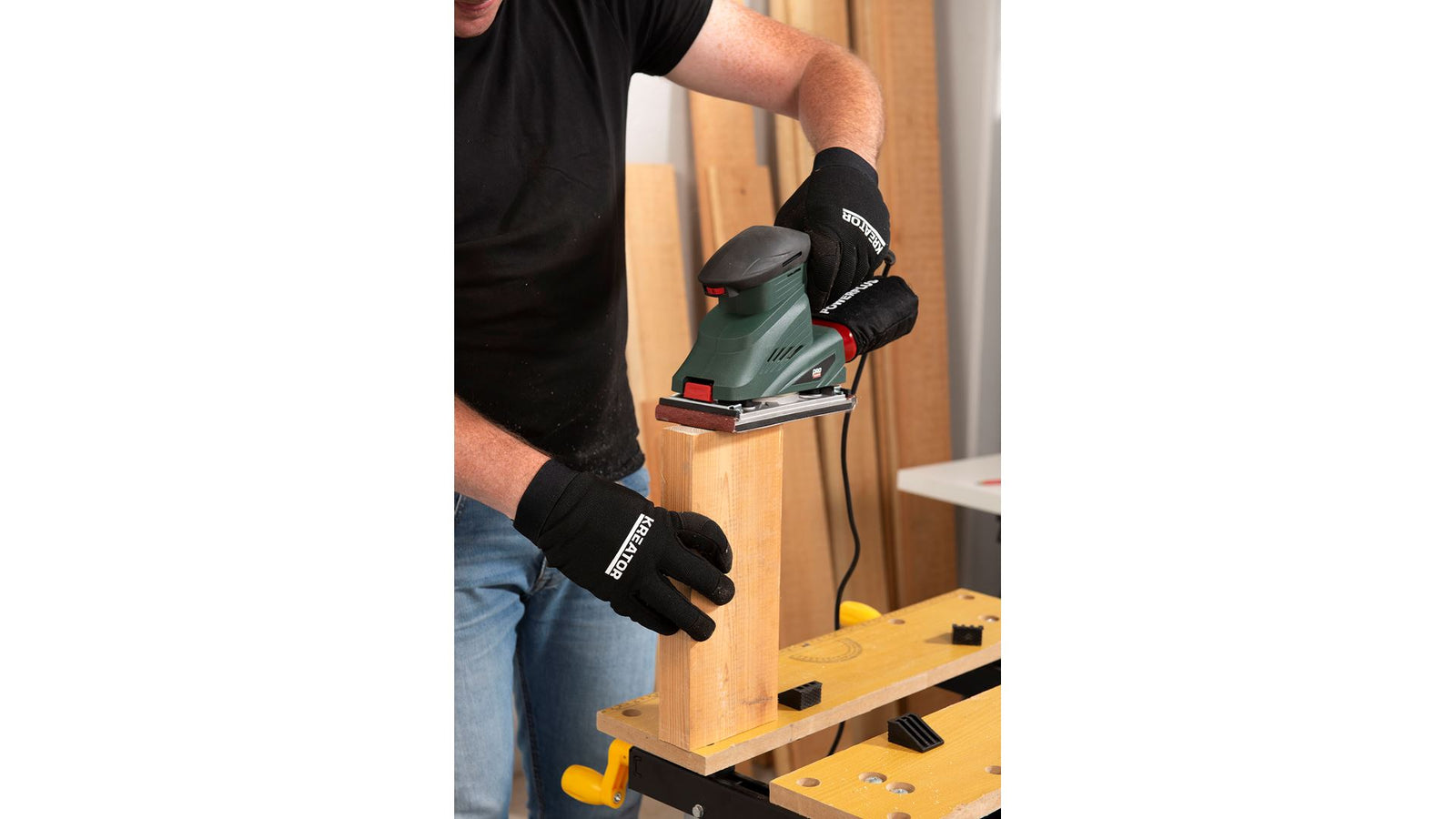 Rystepudser 250 Watt i kuffert + 5 papir