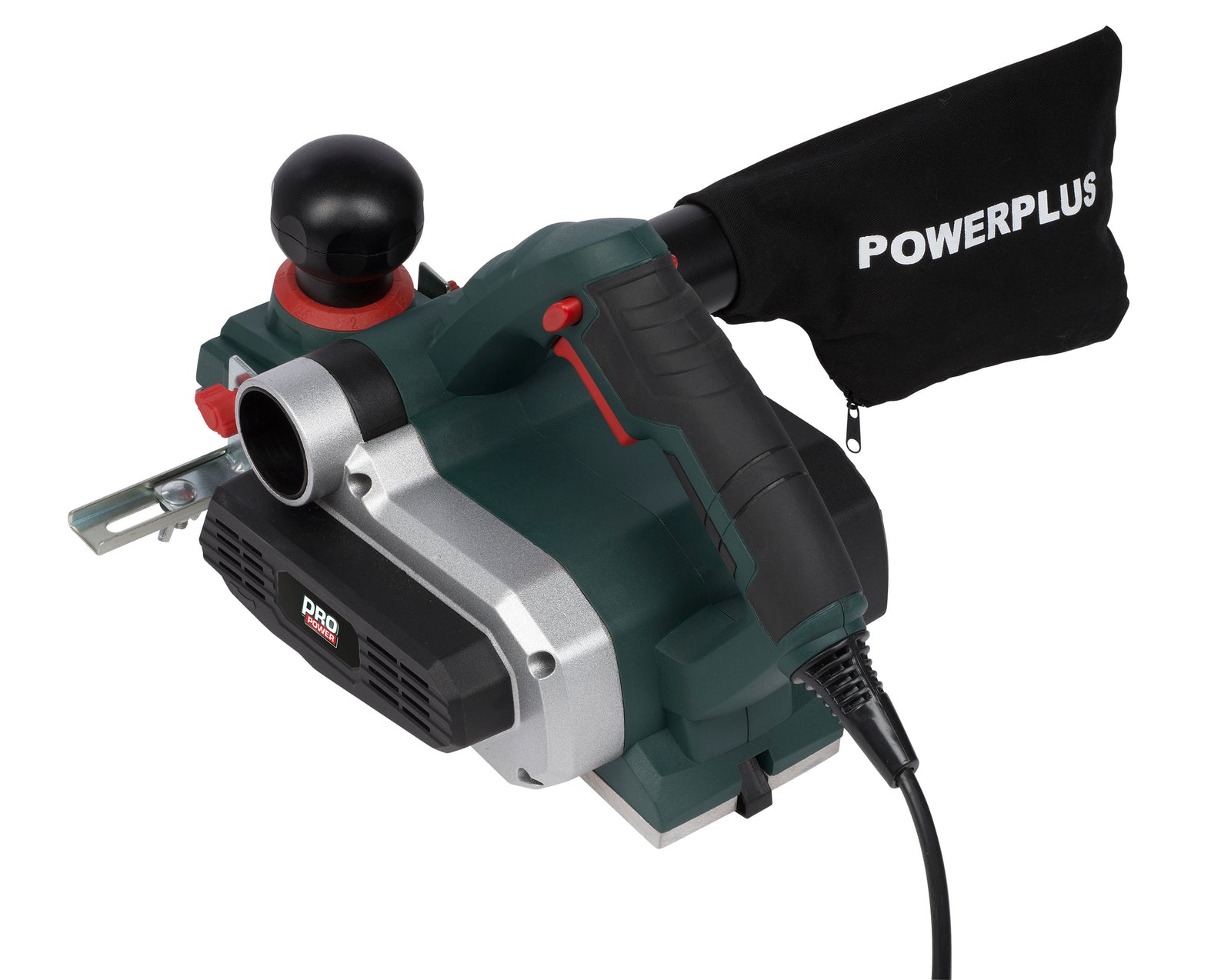 El-høvl 900 W med høvlbredde 82 mm