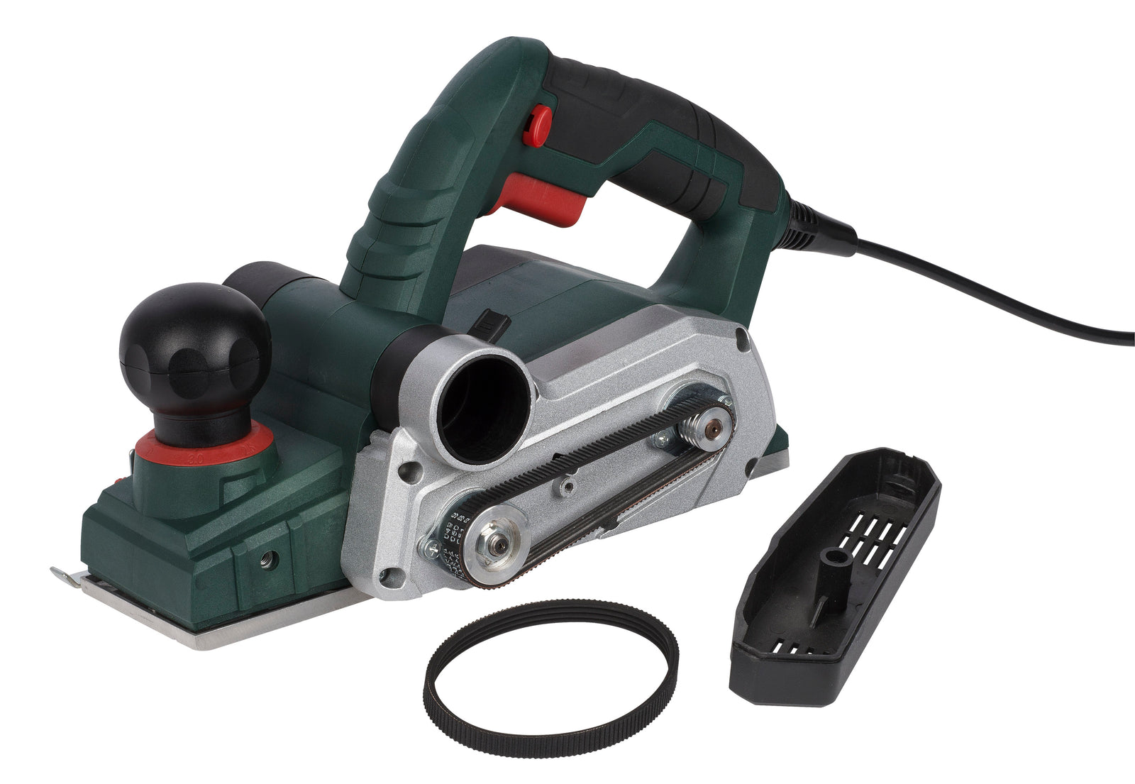 El-høvl 900 W med høvlbredde 82 mm