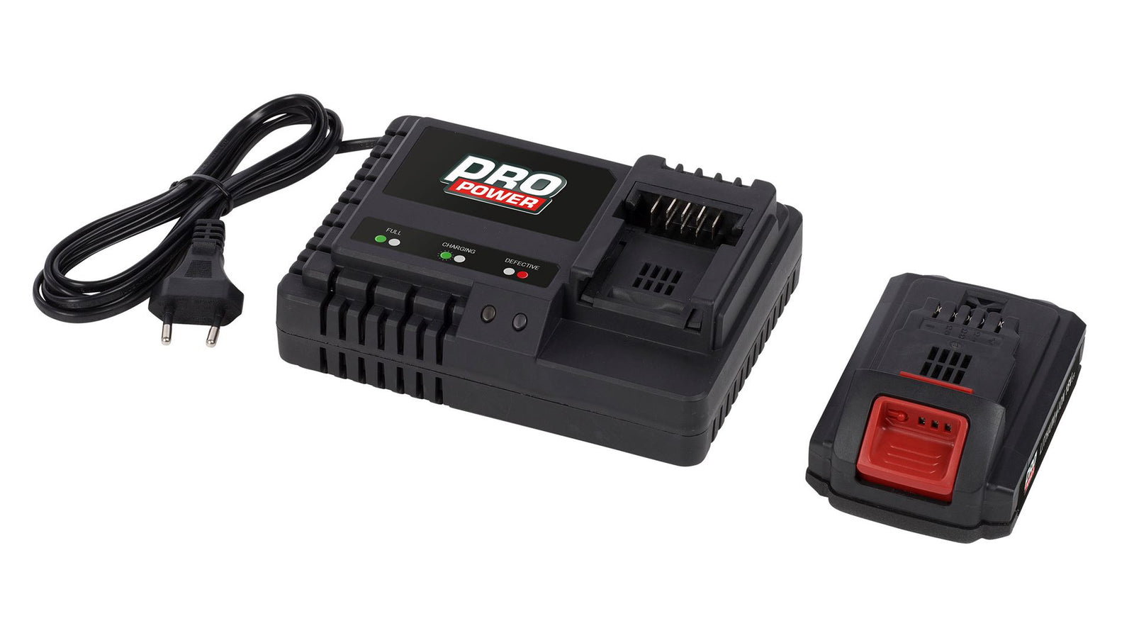 Skruemaskine 18 volt med 2 batterier