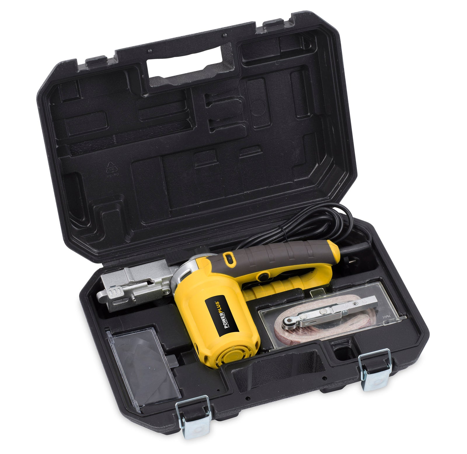 Båndfil 400 W til slibebånd 13 × 457 mm