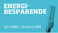 ENERGIBESPARENDE til lavpris