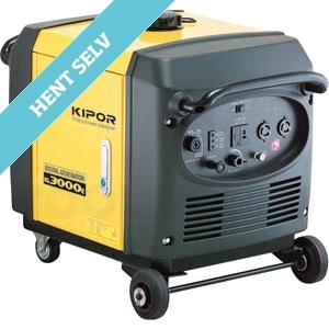 Generator med Inverter, 4 kW Kipor IG3000