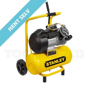 Kompressor med 2 cylinder,24 L, 3 hk Stanley 