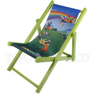 Strandstol, træ/poly  Disney