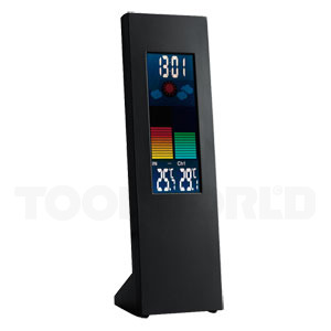 Vejrstation med LCD farvedisplay, trådløs VENTUS W193-5
