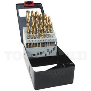 Metalborsæt HSS 4241 - 25 stk, 1-13mm ProBuilder 
