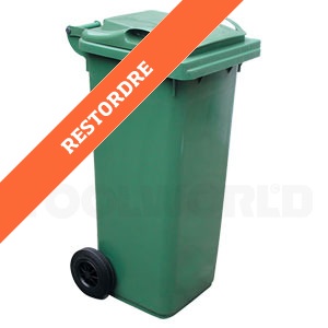 Affaldsbeholder i plast, 140 liter  