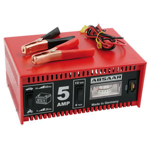 Batterilader, 5 amp ABSAAR 