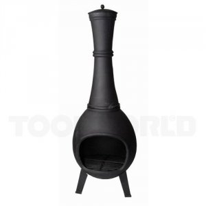 Terrasseovn i støbejern, 120 cm Fancy Flames 