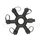 Fordelerring, 4 udtag